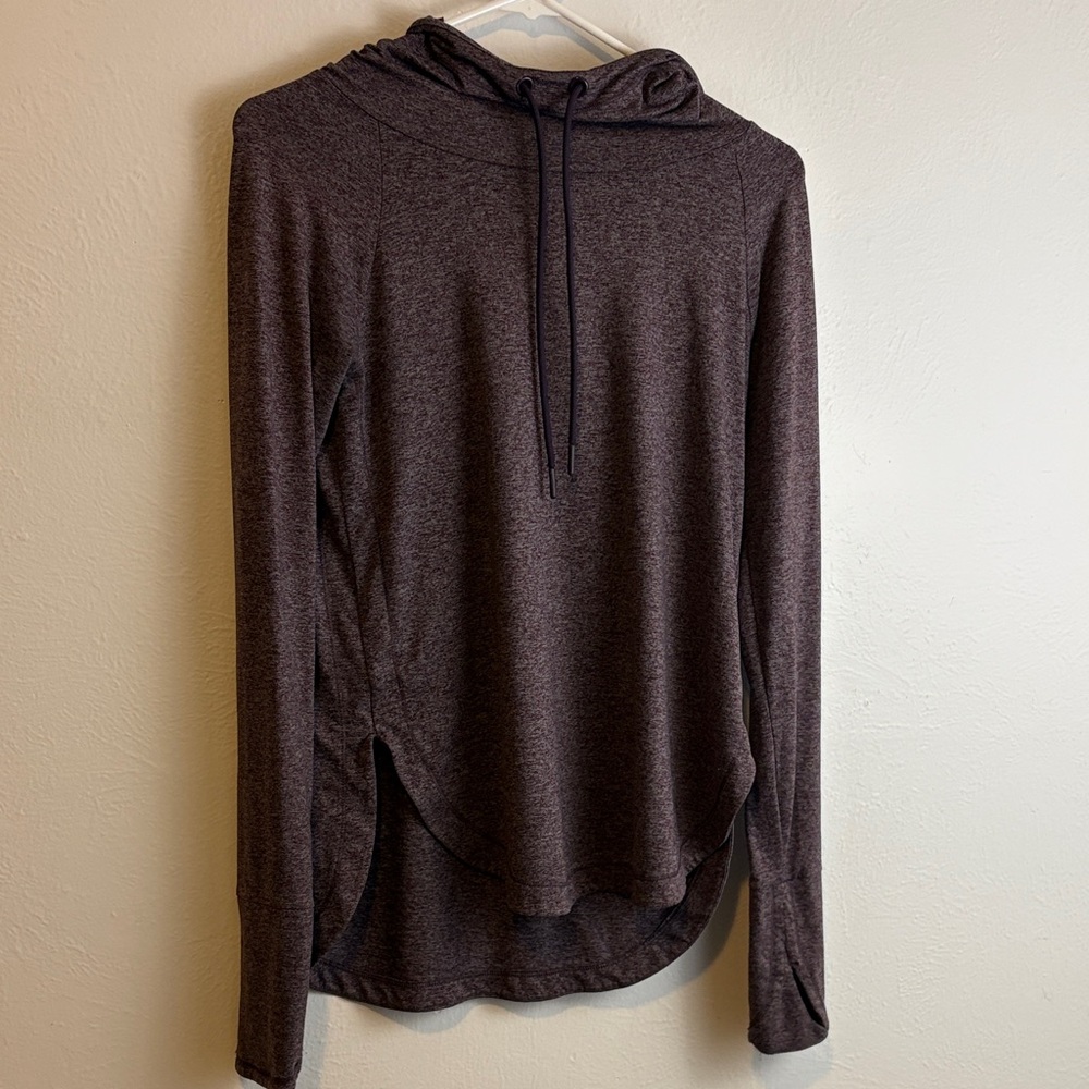 Athleta Purple Athletic Hoodie Top